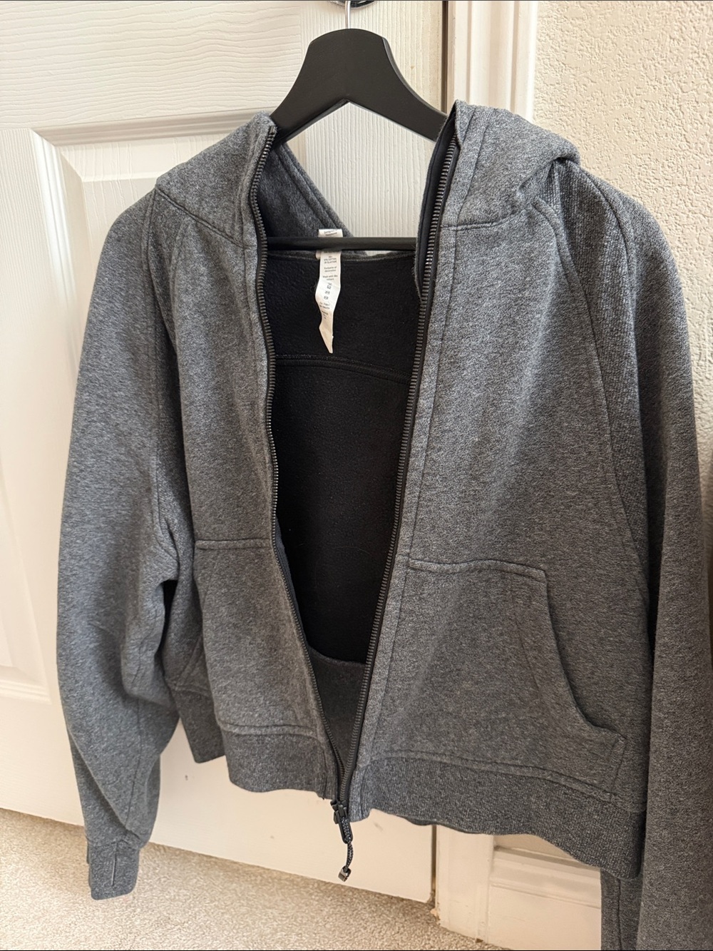 Lululemon Scuba oversized full Zip hoodie